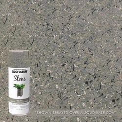Rust-Oleum Stone Effect Gray Stone Spray Paint 12 oz