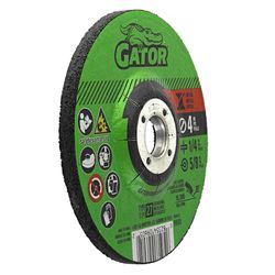 Gator 4 in. D X 5/8 X 1/4 in. thick Metal Grinding Wheel 1 pc