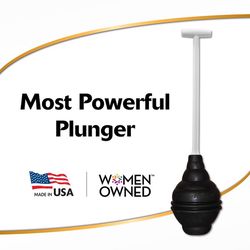 Korky Beehive Max Toilet Plunger 25 in. L X 5 in. D