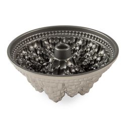 Nordic Ware 10 in. W X 10 in. L 10 in. Pine Forrest Bundt Pan Silver 1 pc