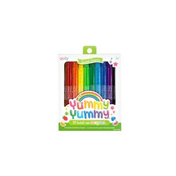OOLY Yummy Yummy Washable Assorted Color Twistable Crayons 1 pk