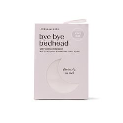 Lemon Lavender Bye Bye Bedhead Pillowcase Silky 1 pk