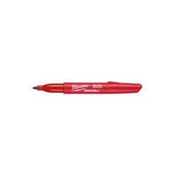 Milwaukee Inkzall Red Fine Tip Jobsite Marker 1 pk