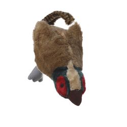 Multipet Migrators For Dog Brown Plush Pheasant Dog Toy Large 1 pk