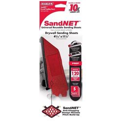 Diablo SandNet 11-1/4 in. L X 4-3/16 in. W 120 Grit Ceramic Sanding Sheet 5 pk