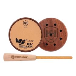 Knight and Hale Natural Wood Pot Pan Turkey Call 10.5 in.
