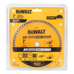 DEWALT 7 in. D X 5/8 in. XP Extended Performance Diamond Masonry Blade 1 pk