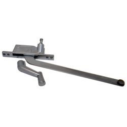 Barton Kramer Silver Steel Horizontal Single-Arm Casement Window Operator