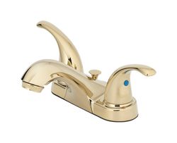 Oakbrook Collection Brass Traditional Two-Handle Bathroom Sink Faucet 4 in.