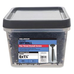 Fas-n-Tite No. 6 Ga. X 1-1/4 in. L Phillips Fine Drywall Screws