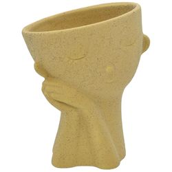 Streamline Ceramic Planter Tan