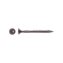 Big Timber No. 9 Sizes X 2-1/2 in. L Star Stainless Steel Deep Wood Screws 2500 pk