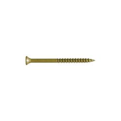 FastenMaster GuardDog No. 10 X 2 in. L Gold Phillips/Square Bugle Head Deck Screws 350 pk