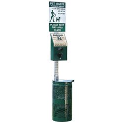 DogiPot Aluminum Dog Waste Bag Dispenser 1 pk