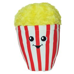 Boss Pet Chomper For Dog Multicolored Plush Popcorn Dog Toy Small 1 pk