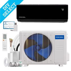 MRCOOL 1stDIY 1st Gen Select (Black) Gen 1 Zone 9000 BTU 17.5 SEER Ductless Mini Split Heat Pump Sys