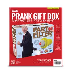 Prank-O Fart Filter Prank Gift Box Paper 1 pk