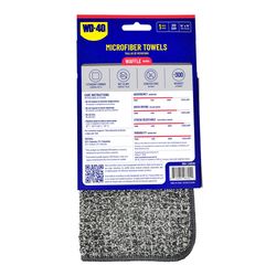 WD-40 14 in. L X 14 in. W Microfiber Auto Cleaning Cloth 1 pc