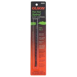 Olson Mach Speed 5 in. Carbon Steel Scroll Saw Blade 41 TPI 12 pk