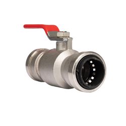 QuickFitting 3/4 in. Steel Push Fit Ball Valve