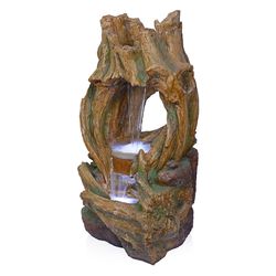 Alpine Polyresin Assorted Fountain with LED Light