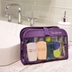 Travelon Purple Hanging Toiletry Bag