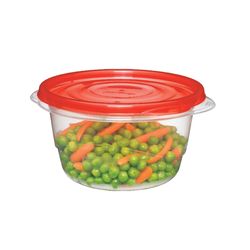 Rubbermaid TakeAlongs 3.2 cups Clear Food Storage Container 4 pk