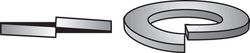 HILLMAN 5/8 in. D Zinc-Plated Low Carbon Steel Split Lock Washer 400 pc