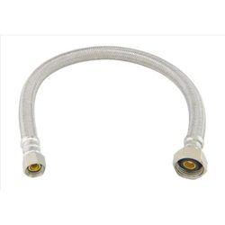 BrassCraft 3/8 in. FIP pc X 1/2 in. D FIP 16 in. Polymer Faucet Supply Line