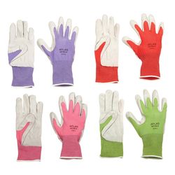 SHOWA ATLAS 3704C Unisex Indoor/Outdoor Coated Gardening Gloves Assorted L 4 pk