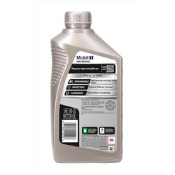 Mobil 1 5W-20 Gasoline High Mileage Motor Oil 1 qt