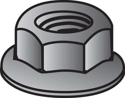 HILLMAN 1/4 in. Zinc-Plated Steel USS Whiz Lock Nut 1 pk