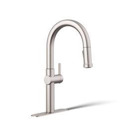 Kohler Kotor One Handle Stainless Steel Pull-Down Kitchen Faucet