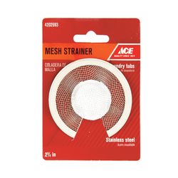 Ace 2-3/4 in. D Stainless Steel Stainless Steel Mesh Strainer