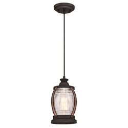 Westinghouse Canyon Oil Rubbed Bronze Brown 1 lights Mini Pendant Light