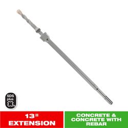 Diablo 13 in. Carbide Tipped SDS-Plus 13 in. L Core Bit Extension