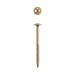 SPAX PowerLags 5/16 in. X 4 in. L Washer Yellow Zinc Carbon Steel Lag Screw 12 pk