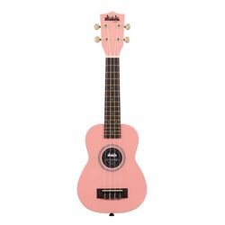 Kala Brand Music Co. Ukadelic Flamingo Soprano Ukulele Plastic/Rose Wood 1 pk