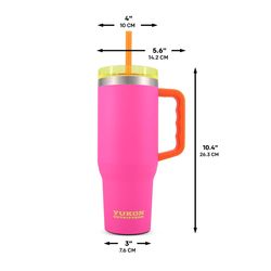 Yukon Outfitters 40 fl. oz. Crystal Beach BPA Free Double Wall Tumbler
