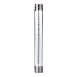 STZ Industries 3/4 in. MIP each X 3/4 in. D MIP Galvanized Steel 8 in. L Nipple