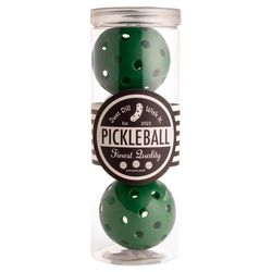 Kikkerland Pickleballs in a Jar Green 3 pc