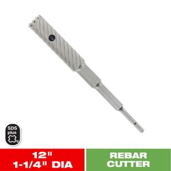Diablo 1-1/4 in. X 12 in. L Carbide Rebar Cutter SDS-Plus Shank 1 pk