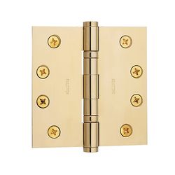Baldwin Estate 4 in. L Polished Brass Door Hinge 1 pk