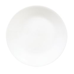 Corelle White Glass Winter Frost White Bread and Butter Plate 6-1/2 in. D 1 pk