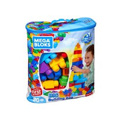 MEGA BLOKS First Builders Big Building Bag of Blocks 80 pc