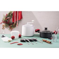 Cuisipro Donvier White 1 qt Ice Cream Maker 11 in. H X 6 in. W X 10 in. L