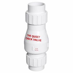 Magic Plastics 1-1/2 in. D Slip PVC Quiet Check Valve