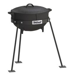 Bayou Classic Cast Iron Jambalaya Pot 5 gal 18 in. L X 18 in. W 1 pk