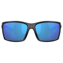 Costa Reefton Sunglasses Black Frame Blue Lens Polarized Blue Light Blocking