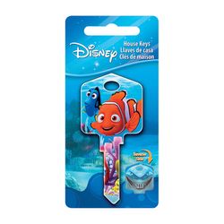 HILLMAN Disney Fishing House Key Blank 66/97 Double For Kwikset and Titan Locks Multicolored